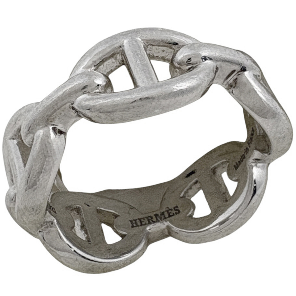 Hermes HERMES Ring Chaine d'Ancre Enchainée PM Sterling Silver 925 Women's
